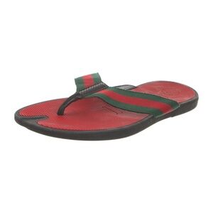 Gucci Web Accent Canvas Flip Flops Men’s size 11